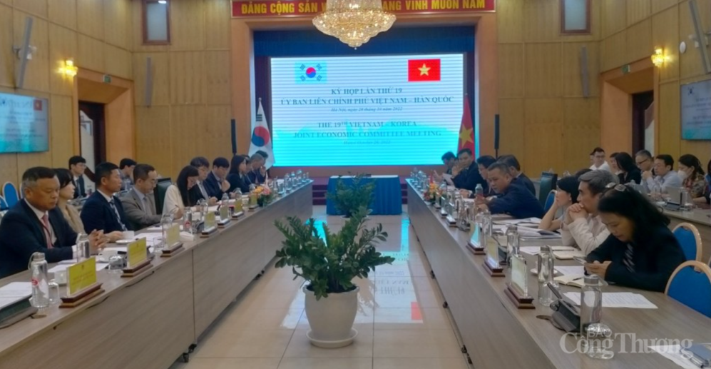 Kỳ họp Uỷ ban Liên chính phủ về hợp tác kinh tế và khoa học Việt Nam-Hàn Quốc