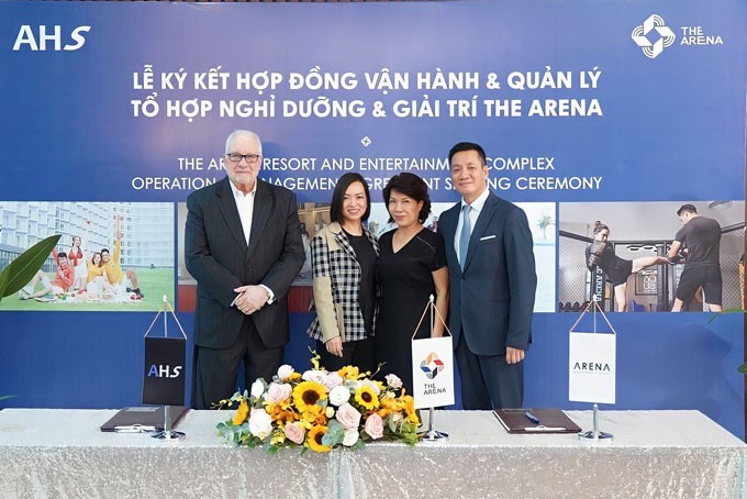 The Arena Cam Ranh ký kết hợp tác chiến lược với Absolute Hotel Services