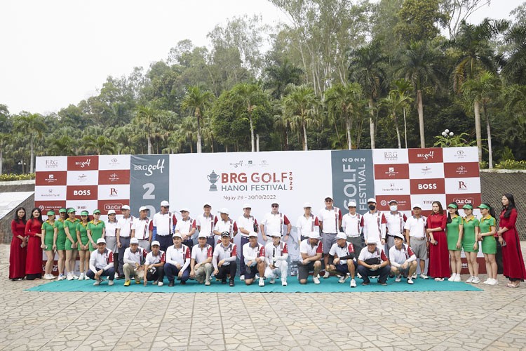 Tưng bừng khai mạc giải gôn thường niên 2022 BRG Golf Hanoi Festival