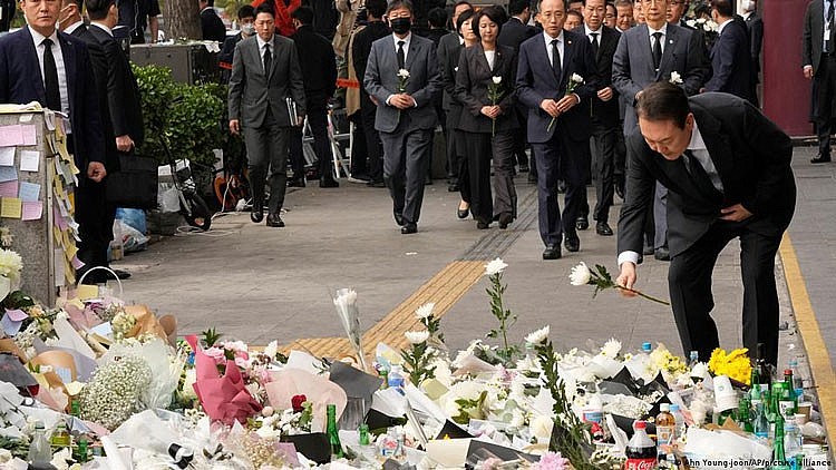 Cảnh sát Hàn Quốc thừa nhận sai sót trong thảm kịch Itaewon