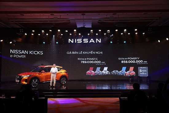 Nissan Kicks e-POWER hoàn toàn mới chính thức ra mắt thị trường Việt Nam