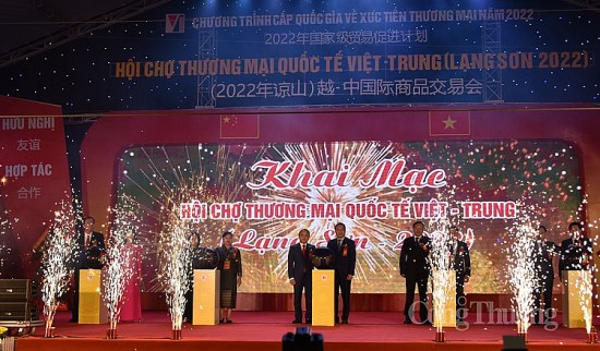 Khai mạc Hội chợ thương mại quốc tế Việt – Trung năm 2022 (Lạng Sơn 2022)
