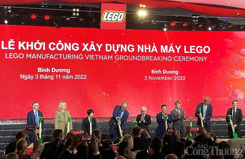 Tập đoàn Lego chính thức khởi công xây dựng nhà máy 1 tỉ USD tại Việt Nam