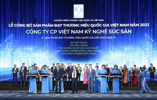 Công ty cổ phần Việt Nam kỹ nghệ súc sản Vissan 4 lần liên tiếp được công nhận Thương hiệu quốc gia