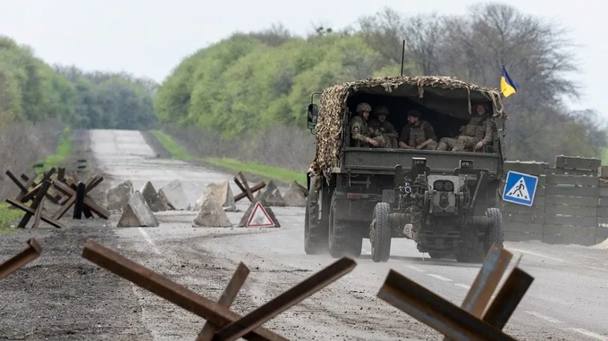 Chiến trường Kherson đang chờ khai cuộc khi Ukraine đang triển khai hàng chục nghìn quân và trang bị, khí tài quân sự hạng nặng tại đây.