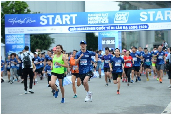 tại Halong Bay Heritage Marathon mùa giải 2020