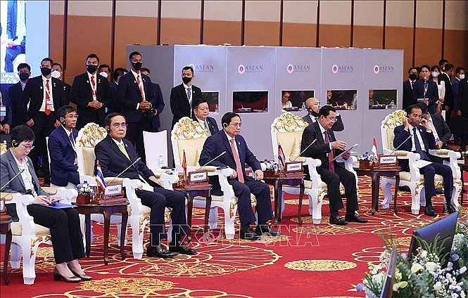 Thủ tướng Phạm Minh Chính và lãnh đạo các nước ASEAN đối thoại với Đại hội đồng Liên nghị viện ASEAN