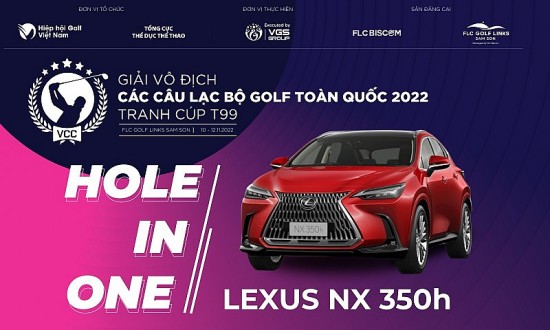 Lexus Việt Nam tiếp tục đồng hành cùng giải Vô địch các Câu lạc bộ Golf Toàn quốc 2022