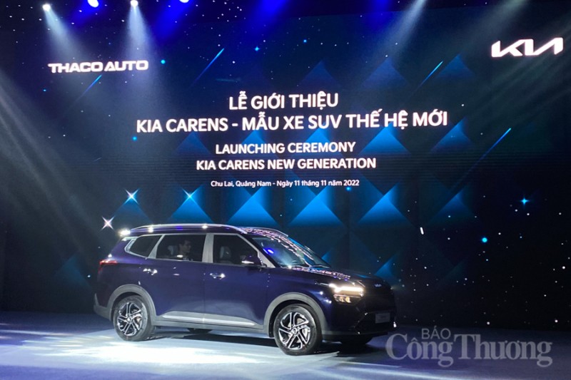 THACO AUTO chính thức ra mắt xe Kia Carens thế hệ mới, giá thấp nhất 619 triệu đồng