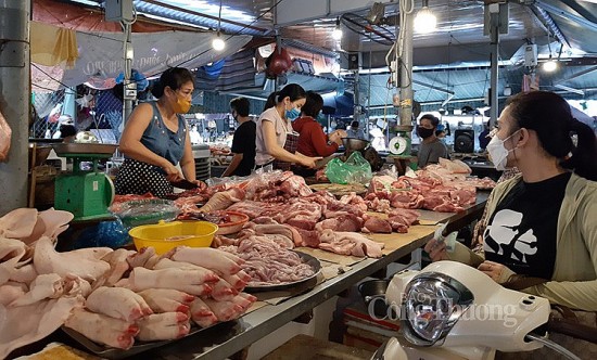 Giá thịt heo cuối năm giảm từ chuồng đến chợ và nỗi buồn người chăn nuôi