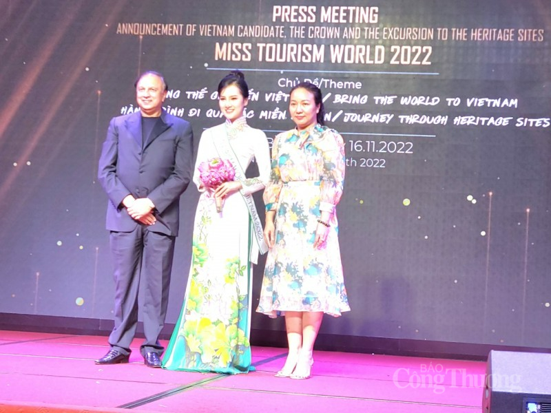 Công bố gương mặt đại diện cho Việt Nam tham dự Miss Tourism World 2022
