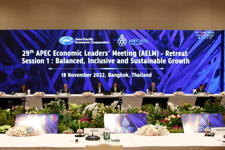 Các nhà lãnh đạo APEC đưa ra Tuyên bố chung và các mục tiêu Bangkok