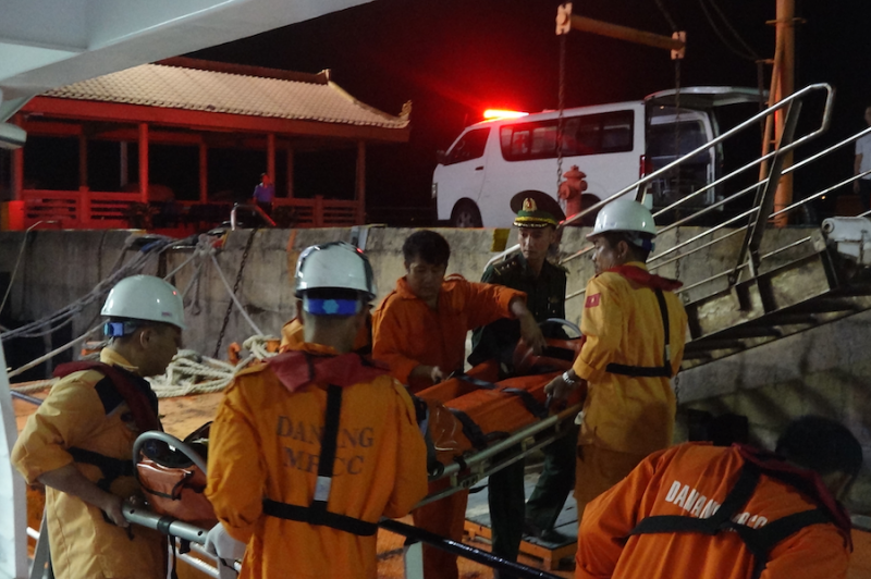 Đà Nẵng: Cấp cứu kịp thời thuyền viên tàu nước ngoài bị viêm gan cấp trên biển