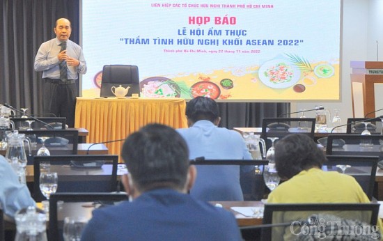 Sắp diễn ra Lễ hội ẩm thực “Thắm tình hữu nghị khối ASEAN 2022” tại TP. Hồ Chí Minh