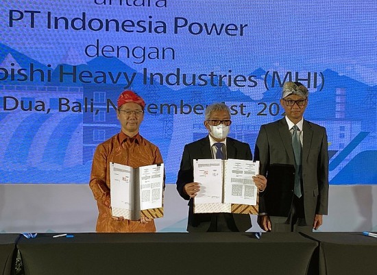 MHI và Indonesia Power hợp tác nghiên cứu quá trình đồng đốt hydro