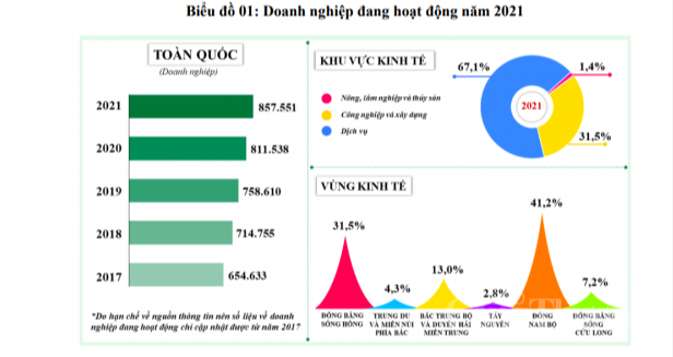 Sách trắng doanh nghiệp Việt Nam 2022: Bức tranh toàn diện về khu vực doanh nghiệp Việt