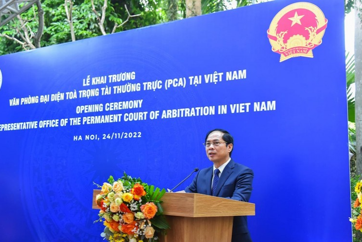 Khai trương Văn phòng đại diện của Toà trọng tài thường trực (PCA) tại Việt Nam