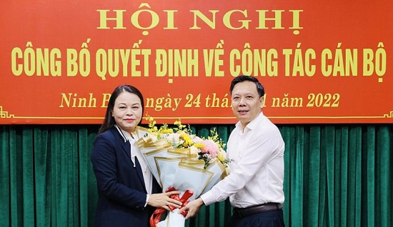 Giám đốc Sở Công Thương Ninh Bình làm Chánh Văn phòng Đoàn đại biểu Quốc hội và HĐND tỉnh