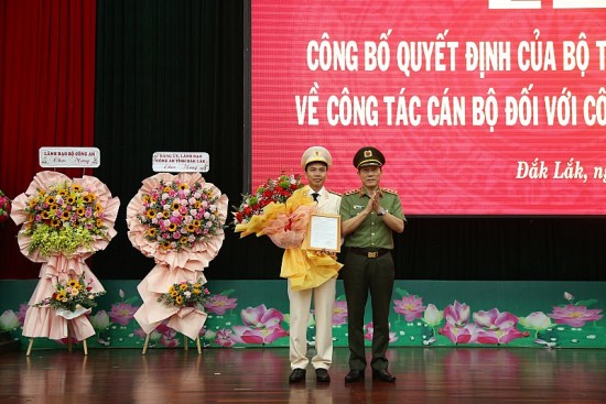 Thượng tá Trần Quang Hiếu giữ chức vụ Phó giám đốc Công an tỉnh Đắk Lắk