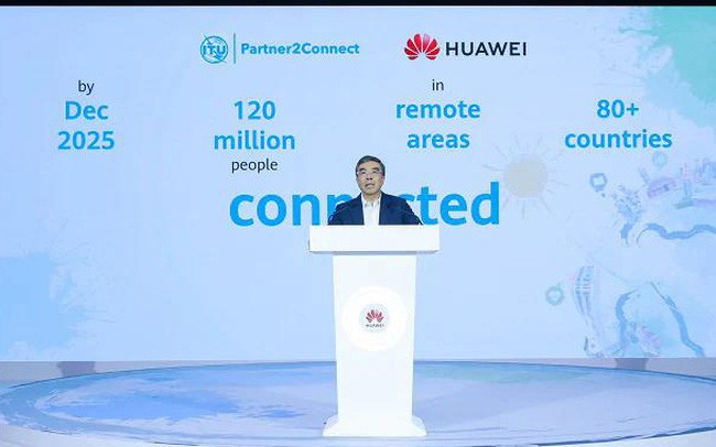 Huawei hỗ trợ 120 triệu người ở vùng sâu vùng xa kết nối với thế giới kỹ thuật số
