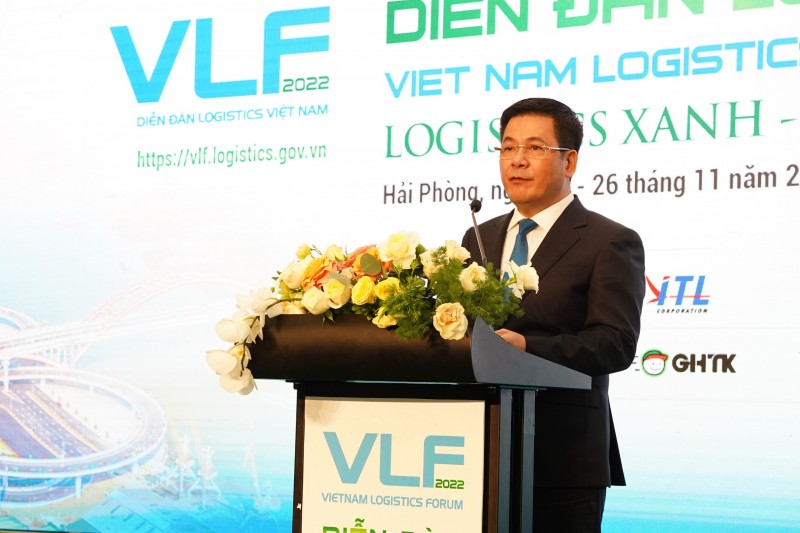 Khai mạc Diễn đàn Logistics Việt Nam 2022 với chủ đề "Logistics xanh"