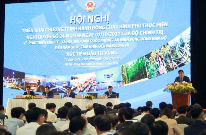 Thủ tướng Phạm Minh Chính dự Hội nghị phát triển vùng Đông Nam Bộ