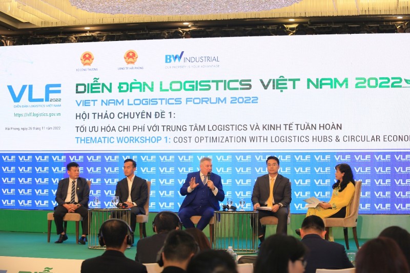 Diễn đàn Logistics Việt Nam 2022 – Tối ưu hóa chi phí với trung tâm logistics và kinh tế tuần hoàn