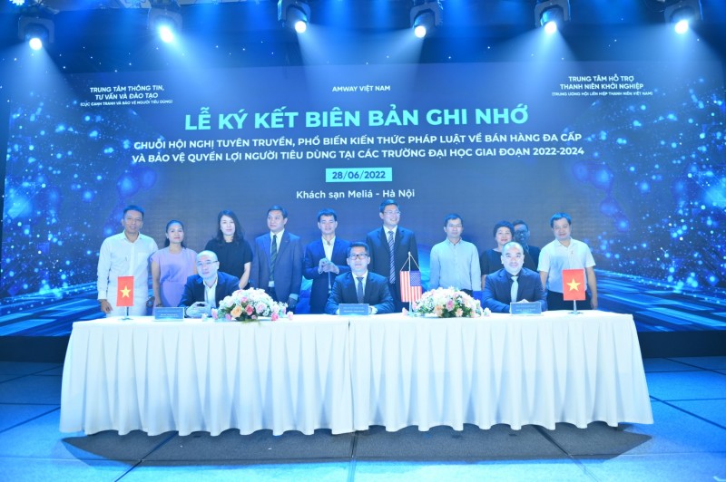 Amway Việt Nam: Hợp tác tuyên truyền, phổ biến kiến thức pháp luật về bán hàng đa cấp