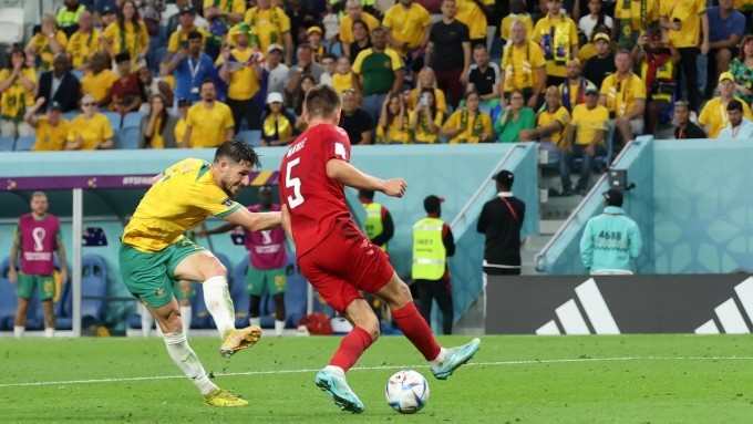 Kết quả trận Australia - Đan Mạch, vòng bảng World Cup 2022:  Đại diện châu Á tạo 