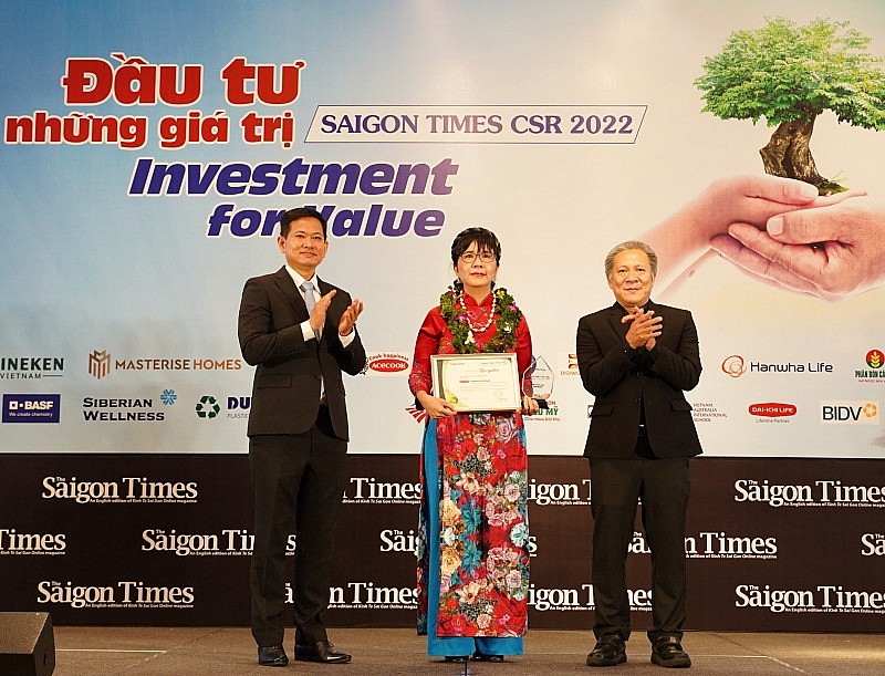 Dai-ichi Life Việt Nam  nhận danh hiệu “Doanh nghiệp vì Cộng đồng - Saigon Times CSR 2022”