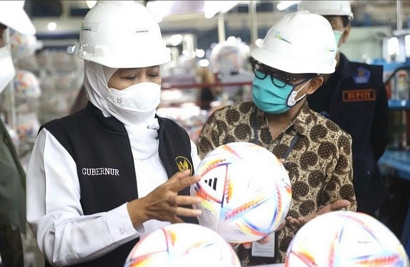 Những trái bóng đặc biệt giúp Indonesia ghi dấu ấn tại World Cup 2022