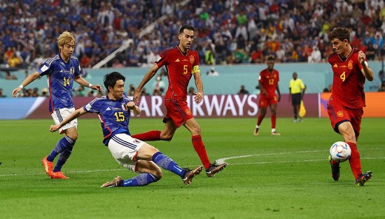 Kết quả World Cup 2022 hôm nay ngày 2/11: Nhật Bản tạo kỳ tích trước Tây Ban Nha, Đức “dừng bước”