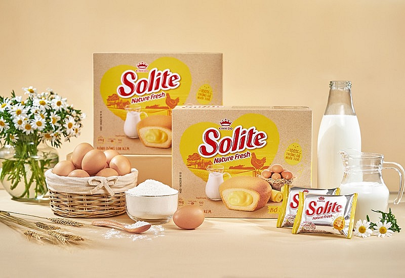 Mondelez Kinh Đô sử dụng trứng gà nuôi thả cho nhãn hàng Solite