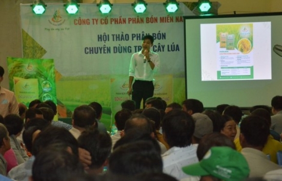Công ty Cổ phần Phân bón Miền Nam tổ chức hội thảo “Phân bón chuyên dùng trên cây lúa”
