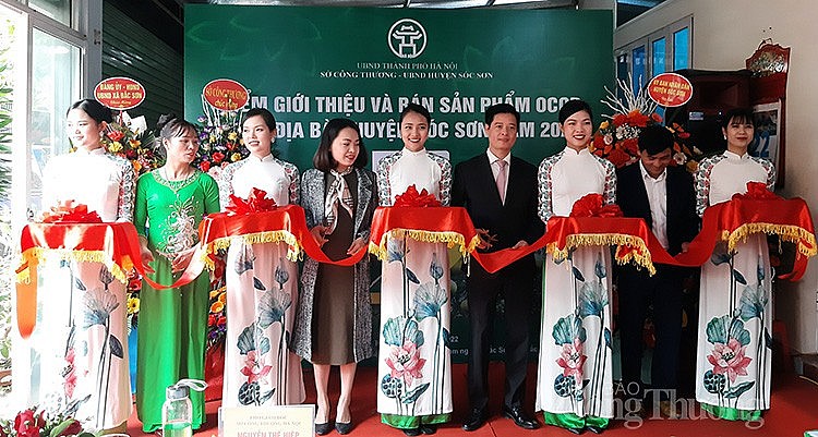Khai trương Điểm giới thiệu và bán sản phẩm OCOP tại huyện Sóc Sơn