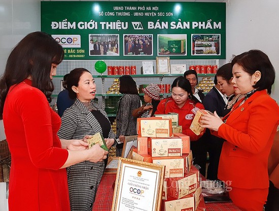 Hà Nội: Mở thêm Điểm giới thiệu và bán sản phẩm OCOP tại các huyện ngoại thành