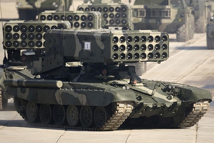 TOS-1: Vũ khí phi hạt nhân mạnh nhất của Nga ở chiến sự Ukraine