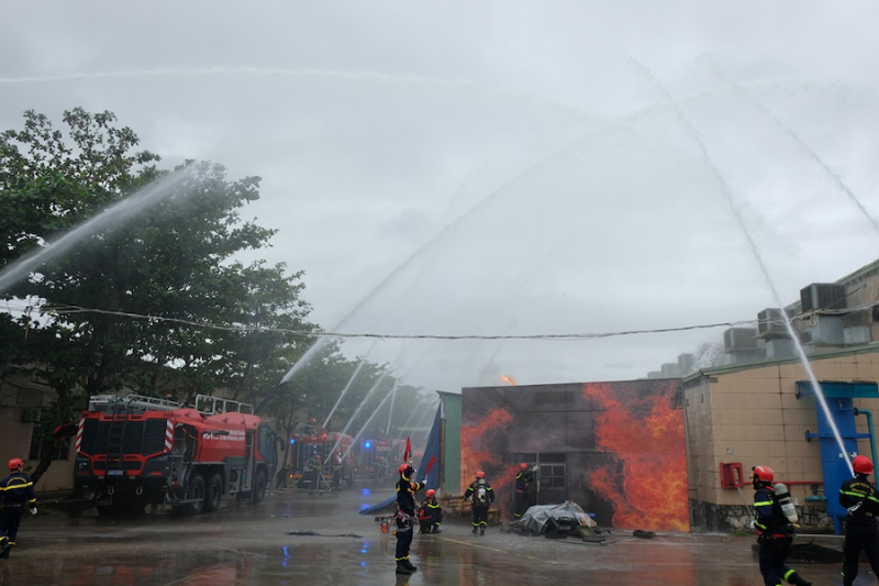 Đà Nẵng: Hơn 750 người diễn tập phòng cháy chữa cháy tại khu công nghiệp