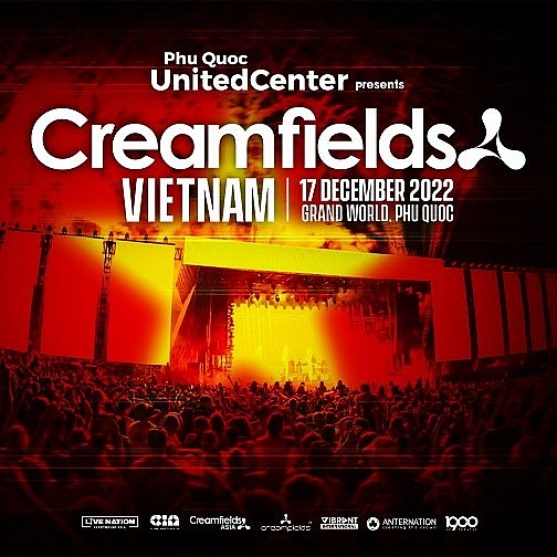 Sân khấu siêu khổng lồ tại Phú Quốc United Center của Creamfields Việt Nam