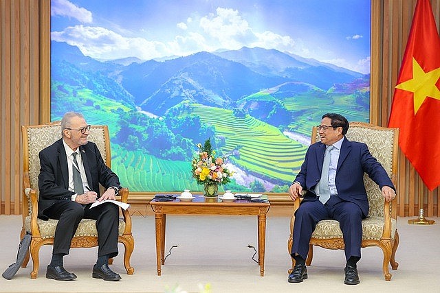 Thủ tướng Phạm Minh Chính đánh giá cao và cảm ơn vai trò và hoạt động tích cực của USABC và Đại sứ Michael Michalak trong việc thúc đẩy quan hệ thương mại - đầu tư Việt Nam - Hoa Kỳ