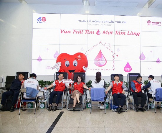 EVN phát động chương trình hiến máu tình nguyện lần thứ 8