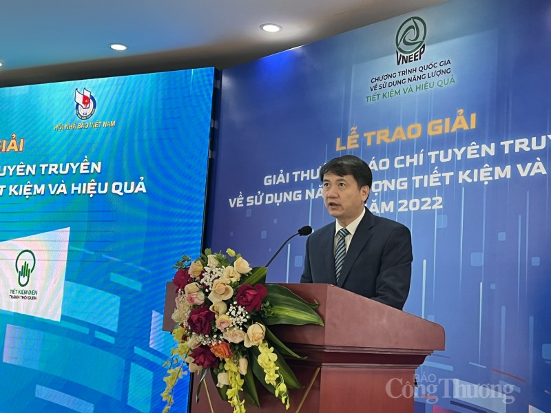 Báo Công Thương đạt giải B Báo chí tuyên truyền về Tiết kiệm năng lượng 2022.