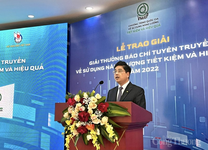 Báo Công Thương đạt giải B Báo chí tuyên truyền về Tiết kiệm năng lượng 2022.