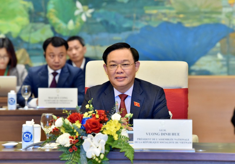 Chủ tịch Quốc hội Vương Đình Huệ: Dư địa hợp tác giữa Việt Nam và Pháp còn rất lớn