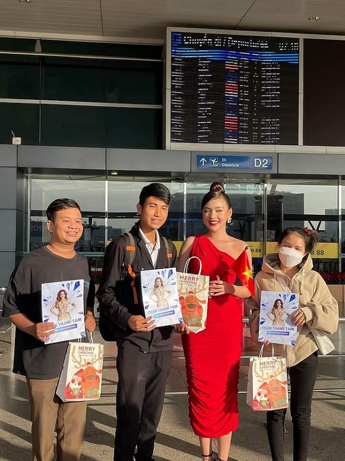 TikToker Trần Thanh Tâm ‘lẻ loi’ lên đường chinh chiến Miss Fabulous International 2022