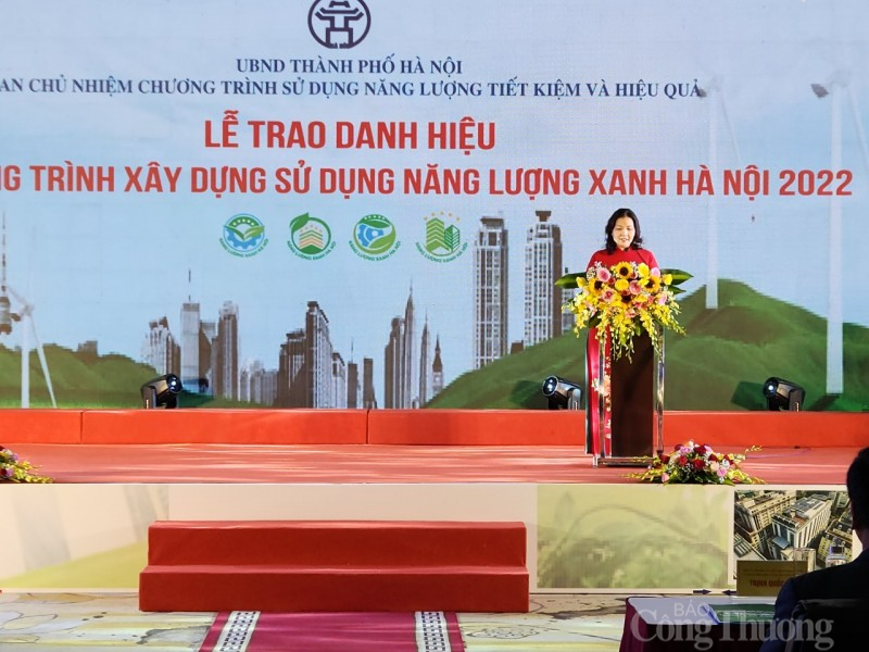 Hà Nội: 55 cở sở, công trình đạt danh hiệu Năng Lượng Xanh năm 2022
