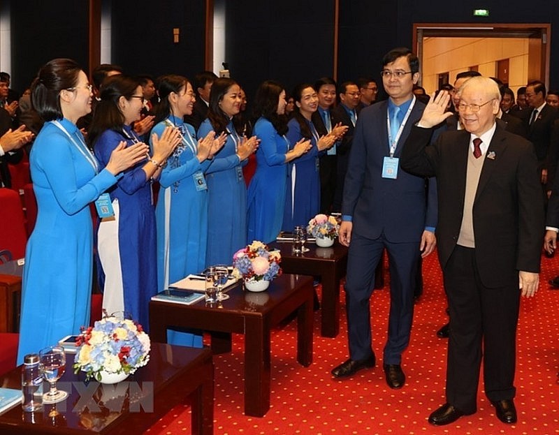 Tổng Bí thư Nguyễn Phú Trọng đến dự Đại hội