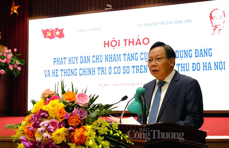 Hà Nội: Phát huy dân chủ nhằm tăng cường xây dựng Đảng và hệ thống chính trị ở cơ sở