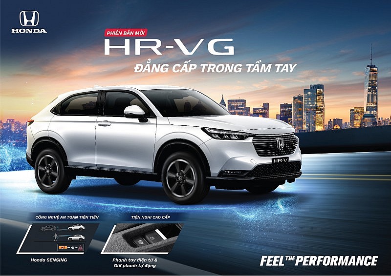 Honda Việt Nam ra mắt bổ sung Honda HR-V phiên bản G mới