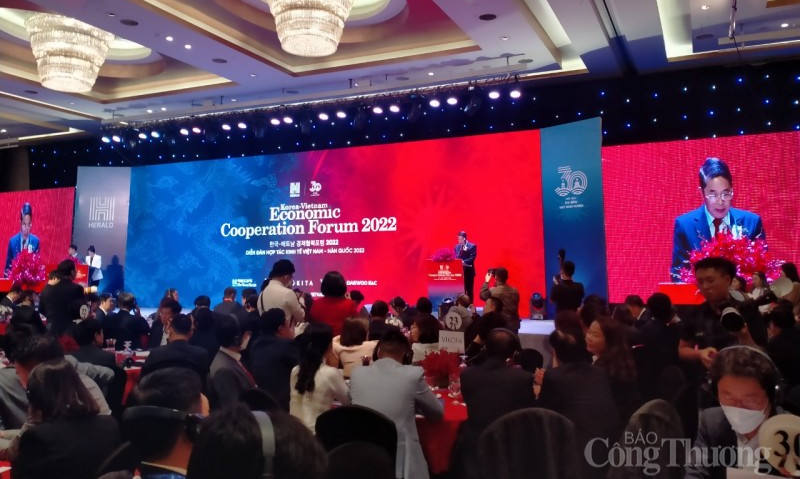 Diễn đàn Hợp tác kinh tế Việt Nam – Hàn Quốc 2022: Cơ hội thúc đẩy thương mại và đầu tư